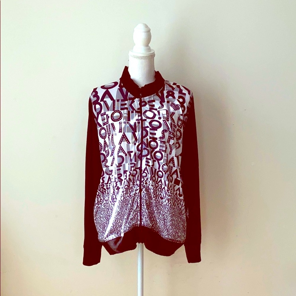 Alphabet Jacket 🖤